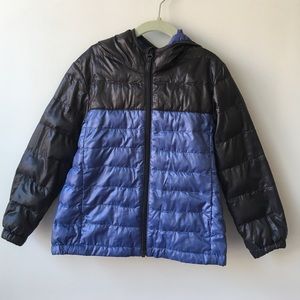 UEC Uniqlo light jacket Blue/black 3/4Y.O